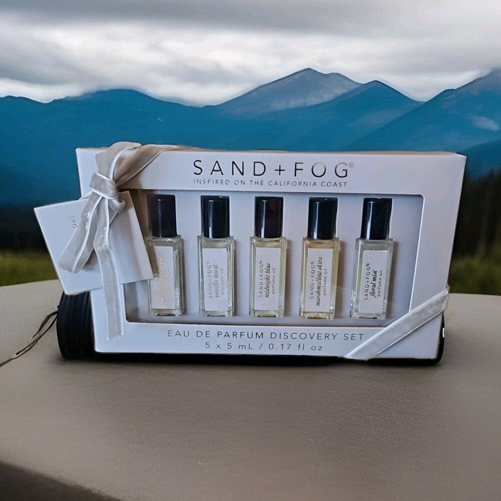 Sand And Fog Parfum Oil Discovery Set Parfum Oil Set